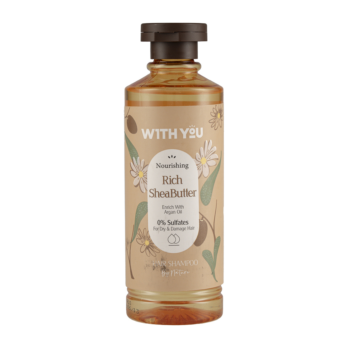 شامپو مو مغذی شی باتر و روغن آرگان ویت یو With You مدل Rich Shea Butter حجم 300ml