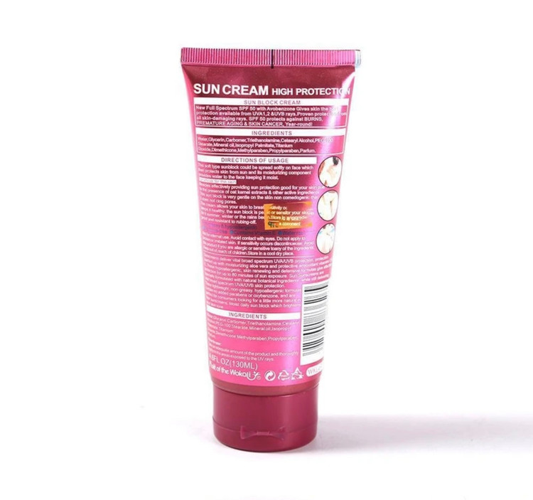 ضد آفتاب وکالی بی رنگ SPF50 | حجم ۱۳۰ میل ☀️