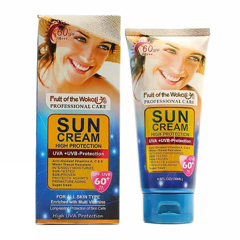 ضد آفتاب وکالی بی رنگ  SPF60 | حجم ۱۳۰ میل